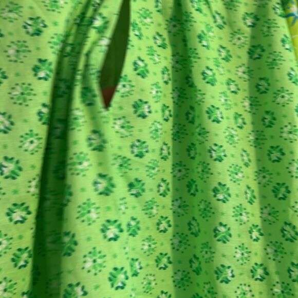 Hale Bob Vacation Resort Dress Pockets And Ruffles - Picture 5 of 9